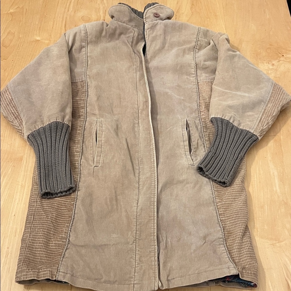VTG Corduroy Gale Gould for Fox Run Flannel Lined Jacket